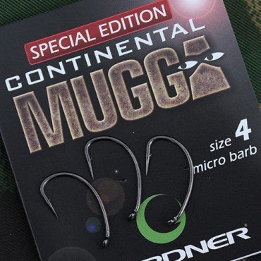 Карповые крючки Gardner Special Edition Continental Mugga Hook (4) 10 шт. купить
