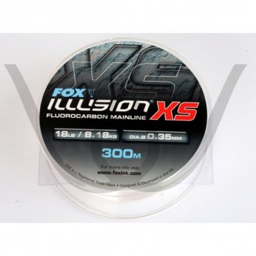Флюорокарбоновая леска Fox Illuzion XS Fluorocarbon Mainline 0,28 mm 300 m купить