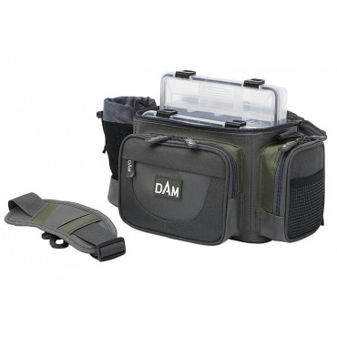 Сумка для рыбалки с коробками DAM HIP & SHOULDER BAGS