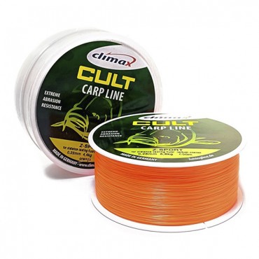 Леска карповая Climax Cult Carp Line Z-Sport Fluo-Orange