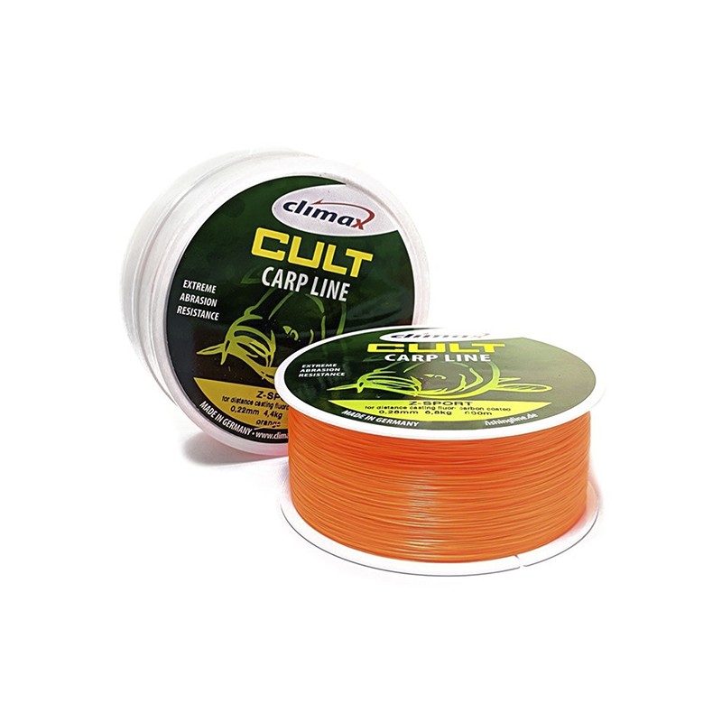 Леска карповая Climax Cult Carp Line Z-Sport Fluo-Orange