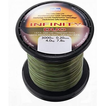 Леска Карповая Daiwa Infinity Duo Camo 3000 м